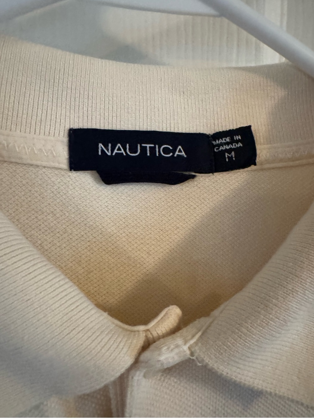 Nautica Men's  Cream shirt